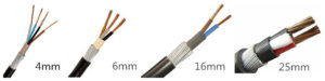 6mm 2 core 3 core 4 core swa-armoured-cable-supplier