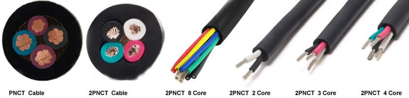 2pnct cable 3 core 4 core cable